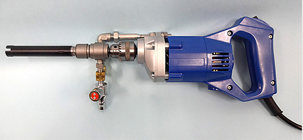 低振動足場つなぎドリル～ 壁足場つなぎ専用低振動ドリル ～